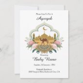 Kameel en moskee harmonie kaart (Voorkant)