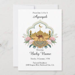 Kameel en moskee harmonie kaart