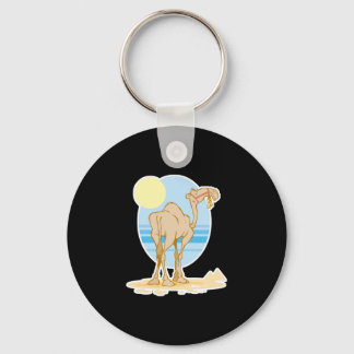  kameel en piramides sleutelhanger