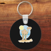  kameel en piramides sleutelhanger (Voorkant)