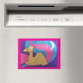 Kameel gedicht magneet (Insitu (Vaatwasser))