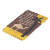 Kameel gedicht magneet (Linkerzijde)