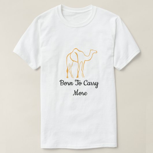 Kameel Grafische T-Shirt (Design voorkant)