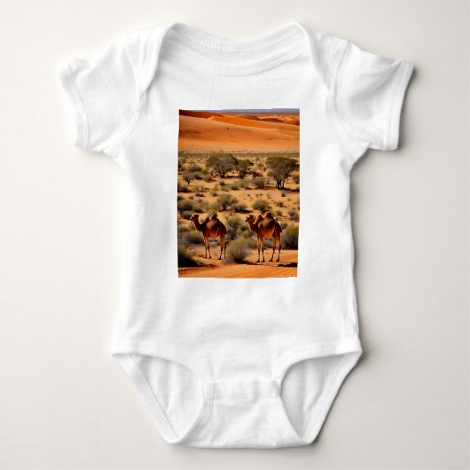 Kameel in de Australische Outback, Romper (Voorkant)