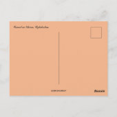 Kameel in Khiva Oezbekistan Briefkaart (Achterkant)