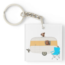 Kameel Karavaan Sleutelhanger