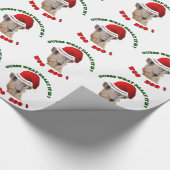 kameel merry kerst cadeaupapier (Hoek)