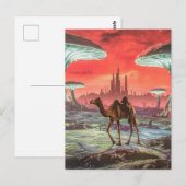 Kameel op een andere planeet Briefkaart (Voorkant / Achterkant)