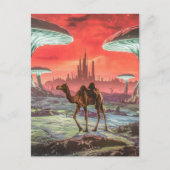 Kameel op een andere planeet Briefkaart (Voorkant)