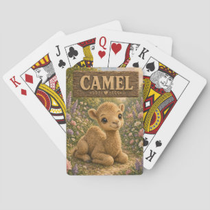 Kameel Schattig Baby Verhalenboek Nursery Dier Pokerkaarten