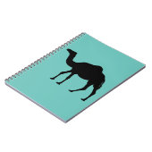 kameel Silhouet  Notitieboek (Linkerzijde)