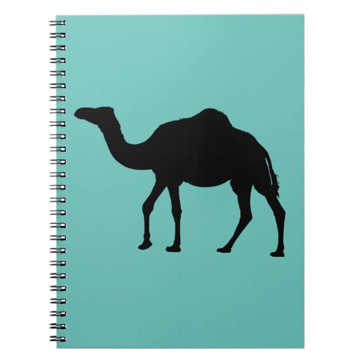 kameel Silhouet  Notitieboek (Voorkant)