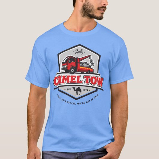 Kameel Sleepboot Co. T-shirt (Voorkant)