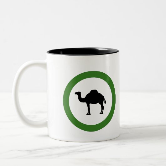 Kameel Tweekleurige Koffiemok (Links)