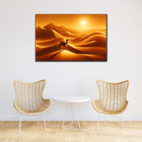 Kameel woestijn zand zon geel dier Egypte kunst