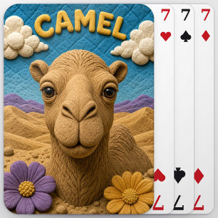 Kameel Woestijnduinen Modern KlayKoo Pokerkaarten