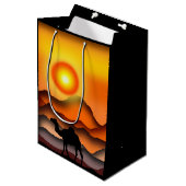 Kameelcadeautje Medium Cadeauzakje (Voorkant Gekanteld)