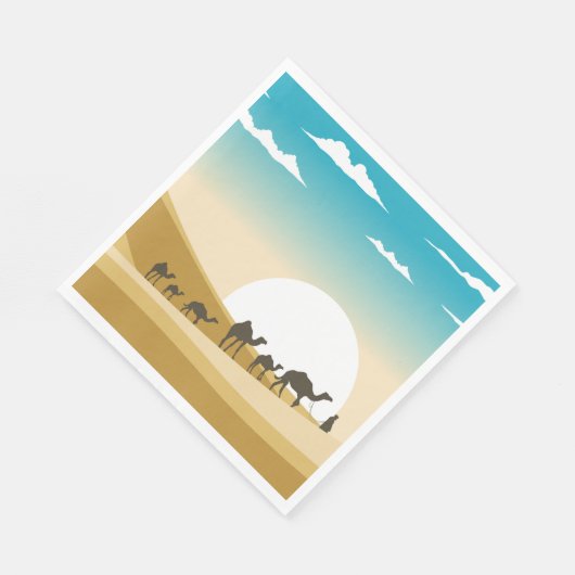 kameelfeest servet (Hoek)