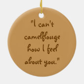 Kameelfluiter Keramisch Ornament (Achterkant)