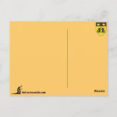 kameelkruising briefkaart (Achterkant)