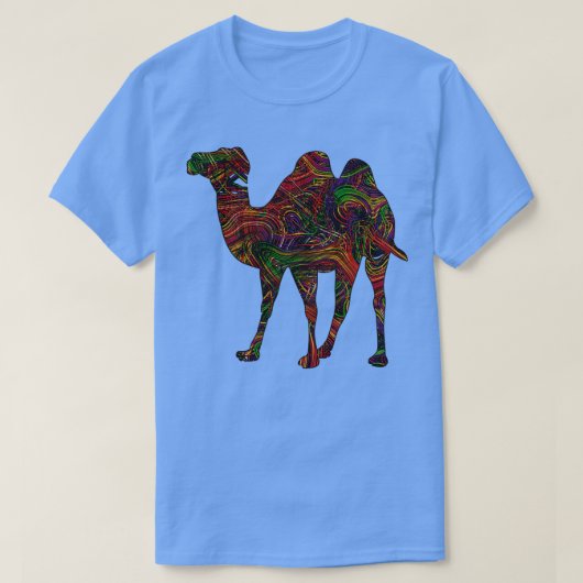 Kameelliefhebbers Levendige Kunstenaars String Ill T-shirt (Design voorkant)
