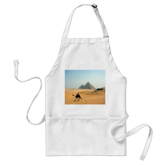 kameelpiramide standaard schort (Voorkant)