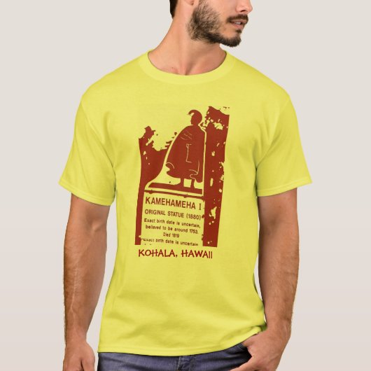Kamehameha Historische Sign T-Shirt (Voorkant)