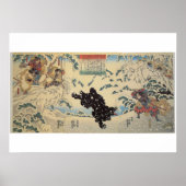 Kamei Rokuro and the Black Bear in the Snow Poster (Voorkant)
