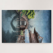 Kameido Tenmangu door Tsuchiya Koitsu Legpuzzel (Horizontaal)