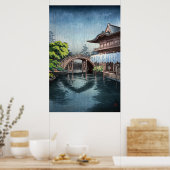 Kameido Tenmangu door Tsuchiya Koitsu Poster (Keuken)