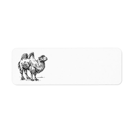 Kamel 1 etiket (Voorkant)