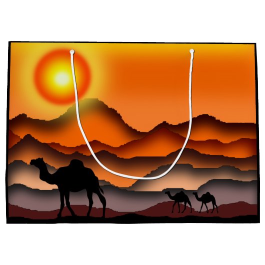 Kamel 2 groot cadeauzakje (Achterkant)