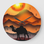 Kamel 4 grote klok (Voorkant)