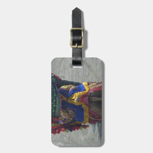 Kamel op de tenen.png bagagelabel (Voorkant verticaal)