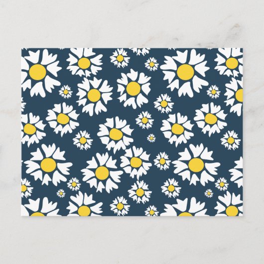 Kamelbloempatroon Briefkaart (Voorkant)