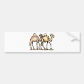 Kamelen Bumpersticker (Voorkant)