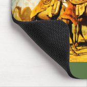 Kamelen drink oasis muismat (Hoek)