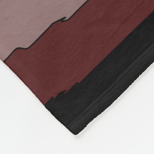 kamelen fleece deken (Hoek)