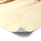 Kamelen in Petra Poster (Hoek)