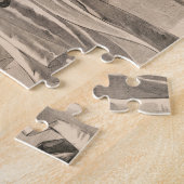 Kamelen lopen gekleed in kostuum legpuzzel (Zijkant)