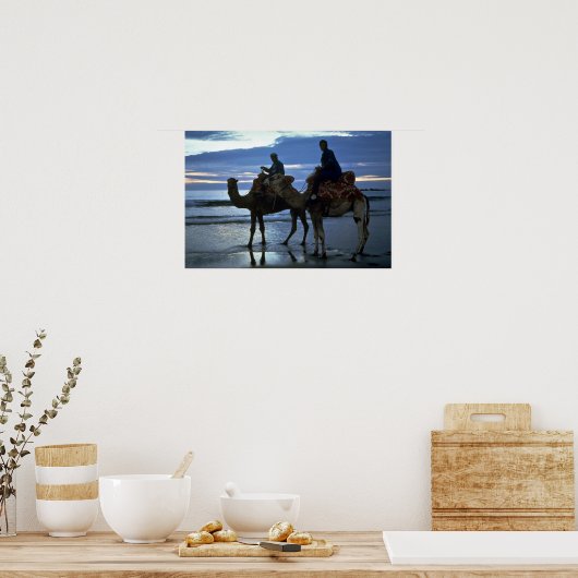 Kamelen, Marokko Poster (Keuken)