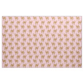 Kamelen Print stof roze (Fat Quarter)