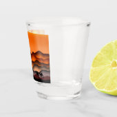 kamelen shot glas (Rechts)