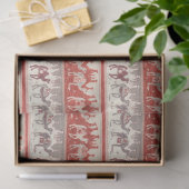  kamelen, treindruk en kamelenpatroon tissuepapier (Geschenk)