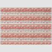  kamelen, treindruk en kamelenpatroon tissuepapier (Voorkant)