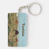 Kamelen, Tunesië Sleutelhanger (achterkant)