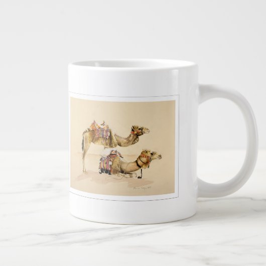 Kamelen uit Petra 2007 Grote Koffiekop (Rechts)