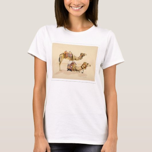 Kamelen uit Petra 2007 T-shirt (Voorkant)