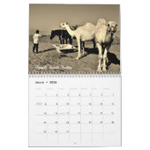 Kamelen van het Midden-Oosten Kalender (Mar 2026)