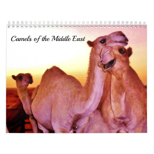 Kamelen van het Midden-Oosten Kalender (Hoes)